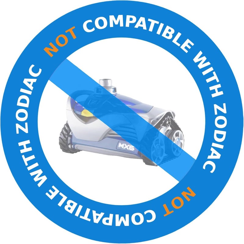 Poolvio Pool Vacuum Hose 26 Feet (8 x 40 Inch), 1.5 Inch Cuffs, Compatible with Most Inground Automatic Cleaners - Image 2